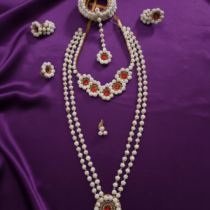 halwa jewellery for makarsankranti queen set