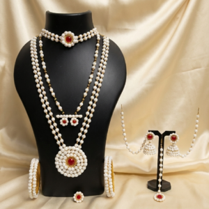 halwa jewellery for makarsankranti halo set