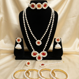 halwa jewellery for makarsankranti queen set