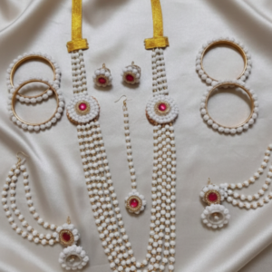 halwa jewellery for makarsankranti queen set